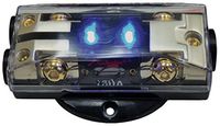 NEW AUDIOPIPE CQ3422P 2 Position 1-In 2-Out ANL Car Audio Fuse Block CQ-3422P