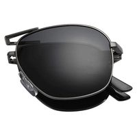 KCPer Metal Alloy Frame Folding Compact Pocket Aviator Sunglasses Unisex Summer Polarized Sunglasses Eyewear