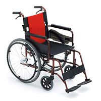 ChenCheng Wheelchair Foldable Lightweight Manual Aluminum Alloy Structure Solid Tire Old Man Trolley Scooter Medical Supplies