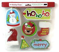 Holiday Time Christmas Deluxe Gift Tags 40ct