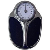 MUTANG Household Accurate Weighing Body Weighing Mechanical Scale Body Scale Indicator Health Scale Weight Loss Scale Weight Scale Machinery, All Steel Body ▏ No Battery (Color : White)
