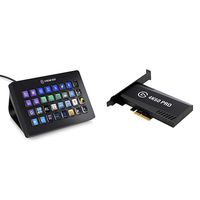 Elgato Stream Deck XL - Advanced Stream Control with 32 Customizable LCD Keys & Corsair 10GAS9901 Elgato Game Capture 4K60 Pro MK.2-4K60 HDR10 Capture and passthrough