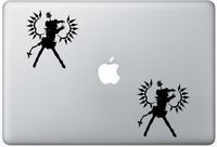 Touhou Project Flandre Scarlet Character FlashDecals1356 Set Of Two (2x) , Decal , Sticker , Laptop , Ipad , Car , Truck