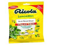 Ricola Herb Throat Drops, Sugar Free, Lemon Mint 45 ea(PACK OF 2)