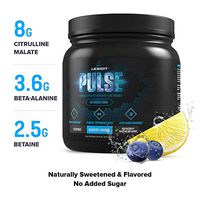 Legion Pulse Pre Workout Supplement - All Natural Nitric Oxide Preworkout Drink to Boost Energy & Endurance. Creatine Free, Naturally Sweetened & Flavored, Safe & Healthy. Blueberry Lemonade