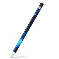 igsticker Ultra Thin Protective Body Stickers Skins Universal Decal Cover for Apple Pencil 1st Generation (Apple Pencil Not Included) 000899 Pattern　Blue