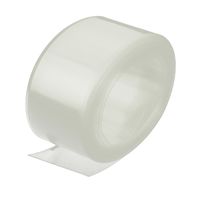 uxcell 36mm Flat Width 5M Long PVC Heat Shrinkable Tube Clear for 22650 Battery