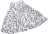 Rubbermaid Commercial 24 OZ Web Foot Finish Wet Mop, 1 IN Headband, White, (FGA41306WH00)