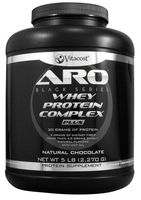 ARO-Vitacost Black Series Whey Protein Complex Plus Natural Chocolate - 5 lb (2270 g)