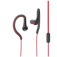 Motorola Earbuds, Sport Water Resistant In-Ear Headphones - Red (SH008 RD)