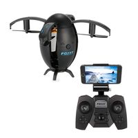 Drone with Camera and Live Video Egg Shaped - Amazingbuy WiFi FPV 2.0MP Camera RC Quadcopter Foldable Mini Drone G-Sensor Selfie Pocket Drone APP Control 6-Axis Gyro 4 Channels