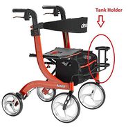 Drive O2 Tank Holder - Drive Nitro Rollators - Standard Duty - Use with Tanks ML6/A; M4/A; M9/C; M6/B; M15/D