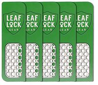 Leaf Lock Gear V Syndicate 1 1/4 Rolling Paper Size Grinder Card (5 Pack)