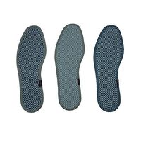 Comfort Summer Breathable Thin Lightweight Barefoot Insoles, (Pack of 3)