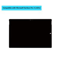 Upplus LCD Display Replacement Compatible with Microsoft Surface Pro 3 (1631) LTL120QL01 V1.1 12.0 inch Replacement LCD Display Touch Screen Digitizer Glass Full Part Complete
