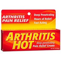 Arthritis Hot Pain Relief Creme 3 oz (Pack of 8)
