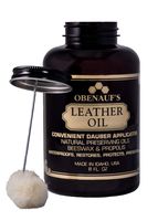 Obenauf's Leather Oil Conditions Restores Preserves Dry Leather (8oz With Applicator)