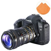First2savvv XJPJ-CCW-15 golden Auto Focus Macro Extension Tube Set for Canon EOS DSLR SLR Lens, Extreme Close-Ups for Canon EOS 50D 60D 60Da 70D 7D 5D 6D 760D + orange Cleaning cloth
