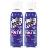 Endust 11407 - Compressed Air Duster for Electronics, 10oz, 2 per Pack-END11407 by Endust