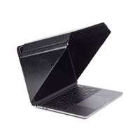 New Ultra Slim Design. Laptop Sun Shade & Privacy Top Hood for Most 13"-13.3", Black | Universal | Only Cover Providing Complete Privacy, Confidentiality and Sun Protection | Patent No. D790551.