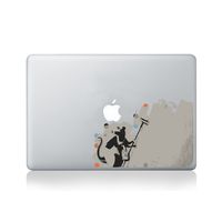 Banksy Rat Paint Job Vinyl Sticker for MacBook (13-inch MacBook and 15-inch MacBook) / Laptop/Guitar