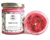 Art of the Root Come to Me 8 oz Soy Herbal Spell Candle for Love, Commitment, Seduction (Magick, Wiccan, Pagan, Hoodoo)
