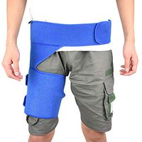 Jlong Groin Support Bandage, Sports Protective Gear Hip Brace Adjustable Compression Running Breathable Football Protective Gear