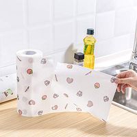 Kitchen Paper One-time Cleaning Lazy Rag Paper Absorbs Water Oil Wipes Hand Towels (2)
