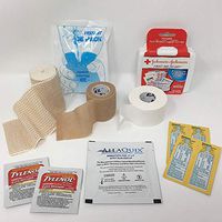 Athletic Performance + Aid Kit (contains First Aid To Go, Athletic Tape, Elastic Bandage, Cohesive Wrap + More)
