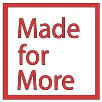Home Grown Claremore Made of More - Vinyl Decal Sticker - 5.5" Width X 5.5" Height (Red)