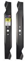 MaxPower 561544 2-Blade Set for 46 Inch Cut  MTD/Cub Cadet/Troy-Bilt Replaces 942-04244, 942-04290, 94204244A, 742-04290