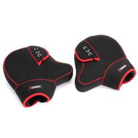 kemimoto Handlebar Mitts, Motorcycle Mittens Bike Windproof Scooter Bar Glove for Cold Weather Neoprene Material with Thick Keep Warm for Scooter ATV Snowmobile Motocross Bicycle