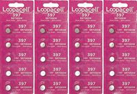 LOOPACELL 20 PC 397 396 Silver Oxide 1.55V Coin Cell Batteries