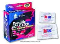 Reusable Hot & Kold Gel Packs, Reuse Hot Cold Gel Pk Sm-Lg, (1 BOX, 2 EACH) by MABIS DMI Healthcare