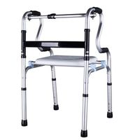Luckya Rollators Elderly Walker Aluminum Crutches Disabled Standing Walking Frame Non-Slip Walking Stick with Hospital