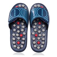 BYRIVER Acupressure Foot Massage Slippers Shoes Sandals Reflexology Massager Relive Arthritis Back Pain, Christmas Gift for Mum Dad(05L)