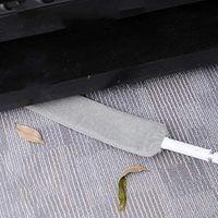 Meltset M Dust Brush Retractable Gap Dust Cleaning Artifact Removable Washable Telescopic Dust Collector Brush Reusable Microfiber Hand Duster for Home Bedroom Kitchen, Set 2