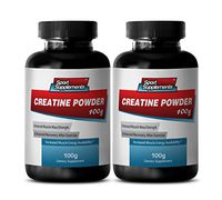 Creatine Powder - Creatine Powder 100mg - Premium Creatine Powder to Boost Stamina and Strength (2 Bottles)