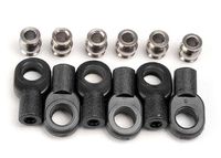 Traxxas 2742X Short Rod Ends with Hollow Balls (set of 6)