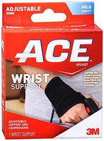 Wrist Support Adj Blk