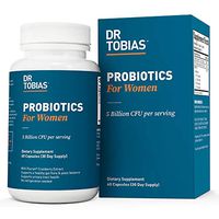 Dr Tobias Probiotics for Women - Deep Immune for Women - with Organic Cranberry Extract for Urinary Tract Support (60 Count)