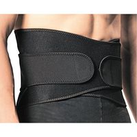 K-mover Stabilizing Lumbar Lower Back Brace and Support Belt with Dual Adjustable Straps and Breathable Mesh Panels