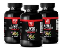 Kidney Health - Liver Support Complex - Milk Thistle and Beef Liver - Kidney Support - eleuthero Siberian Ginseng - 3 Bottles (300 Capsules)