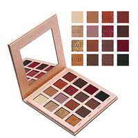 Putars Women Sexy 16 Colors Shimmer Glitter Eye Shadow Powder Matt Eyeshadow Cosmetic Makeup Beauty Product Gold