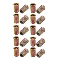 uxcell 20pcs M8x22mm Zinc Plated Hex Socket Drive Countersunk Head Insert Nut for Wood