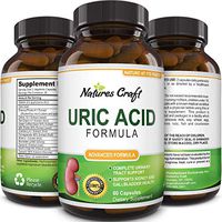 Uric Acid Kidney Support Vitamins for Men and Women – Herbal Cleanse Detox for Joint Comfort Muscle Recovery Pure Tart Cherry Milk Thistle and Bromelain Antioxidant Dietary Supplement