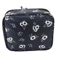 Meolin Mini Cosmetics Bag Portable Travel Storage Bag Makeup Case Mini Makeup Train Case ,Oxford cloth,9.257.683.54in