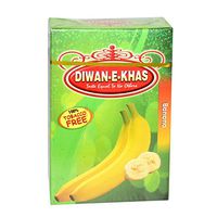 Diwan-E-Khas Banana Spirit Hookah Flavour 100% Tabacco Free (Pack of 5)