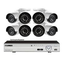 Lorex Lh1896 8 Channel 960h Cameras with 1tb DVR Remote Viewing Security Cameras System