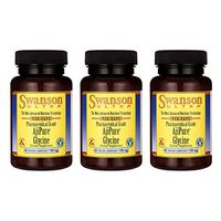 Swanson Amino Acid Ajipure Glycine Pharmaceutical Grade 500 Milligrams 60 Veg Capsules (3 Pack)